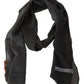 Missoni Elegant Black Wool Scarf with Fringes