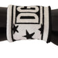 Dolce & Gabbana Elegant Monochrome Wool Wristband Set