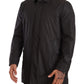 Dolce & Gabbana Elegant Black Trench Coat for Sophisticated Men