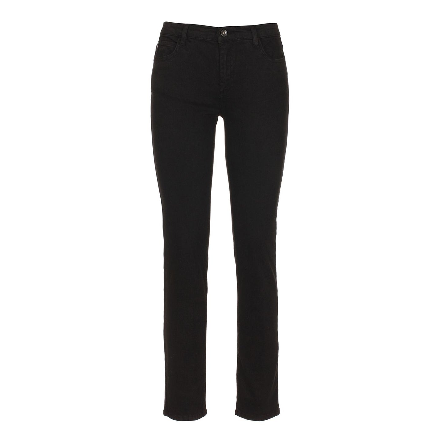 Imperfect Black Cotton Women's Jean