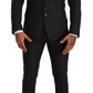 Dolce & Gabbana Elegant Gray Martini Wool Suit