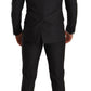 Dolce & Gabbana Elegant Gray Martini Wool Suit