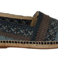 Dolce & Gabbana Elegant Woven Leather Espadrilles