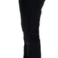 Acht Elegant Dark Blue Slim-Fit Denim