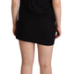 Roberto Cavalli Elegant Black Sheath Stretch Dress