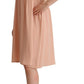 Twinset Elegant Beige Sleeveless Shift Dress