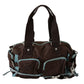 WAYFARER Elegant Duffel Travel Bag in Earthy Brown