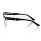 Frankie Morello Black Acetate Unisex Frame