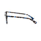 Frankie Morello Blue Acetate Unisex Frame