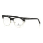 Frankie Morello Black Acetate Unisex Eyeglass Frame