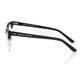 Frankie Morello Black Acetate Unisex Eyeglass Frame