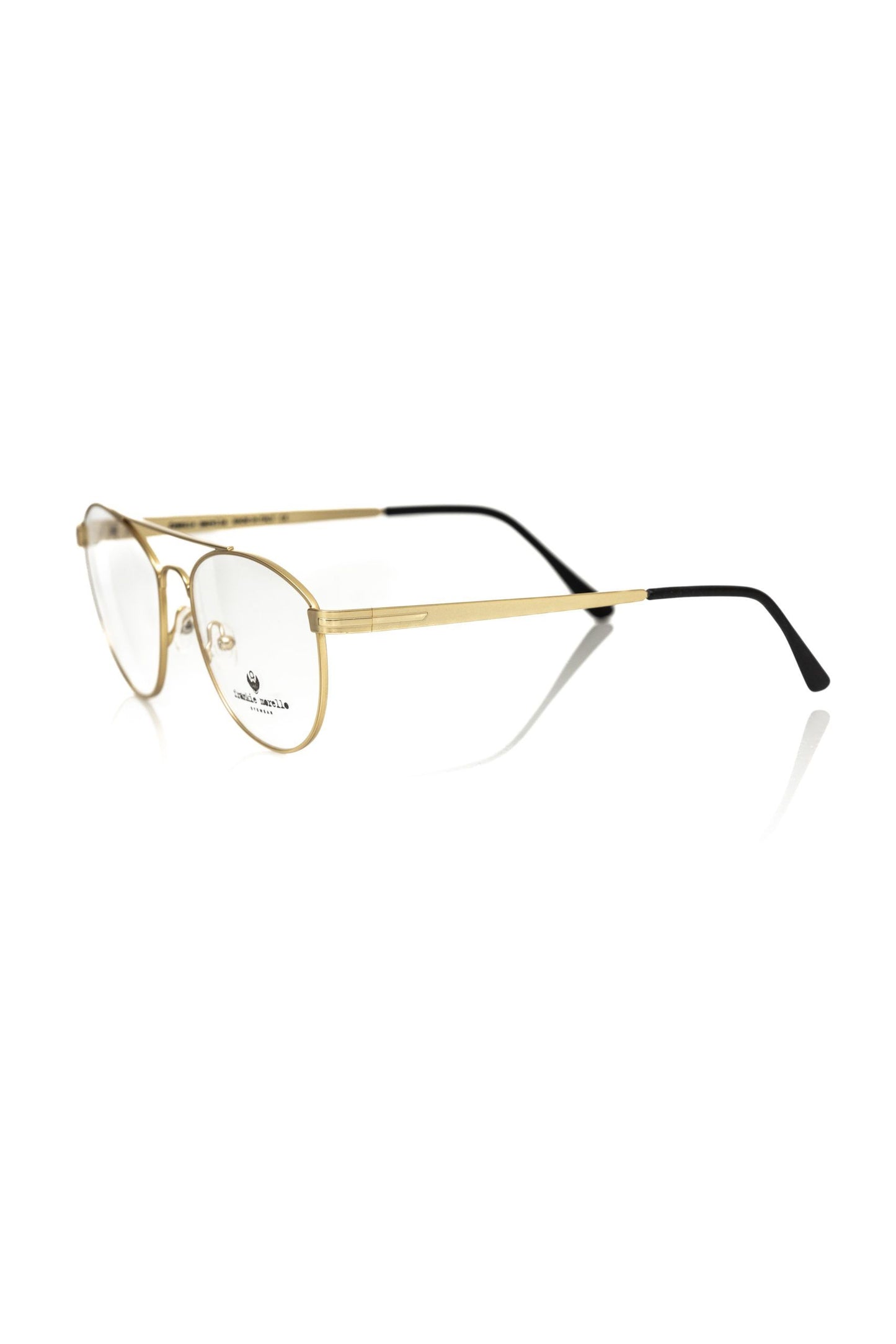 Frankie Morello Gold Metallic Unisex Frame