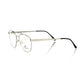 Frankie Morello Silver Metallic Unisex Frame