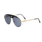 Frankie Morello Black Metallic Men's Sunglass