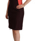 CO|TE Multicolor V-Neck Sleeveless Sheath Dress