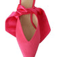 GIA COUTURE Chic Pink Kitten Heels for Elegant Evenings