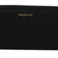 Dolce & Gabbana Chic Black and Red Leather Continental Wallet