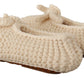 Dolce & Gabbana Chic Wool Knit Ballerina Flats