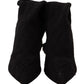 Dolce & Gabbana Elegant Black Stretch Socks Boots