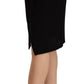 PLEIN SUD Elegant High Waist Pencil Cut Skirt