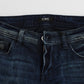 Costume National Chic Slim Fit Skinny Blue Jeans