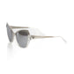 Frankie Morello Gray Acetate Women Sunglass