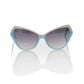 Frankie Morello Light Blue Acetate Women's Sunglass