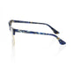 Frankie Morello Blue Metallic Fiber Women Frame