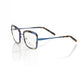 Frankie Morello Blue Metallic Women's Eyeglass Frame