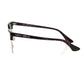 Frankie Morello Burgundy Metallic Fibre Women Frame