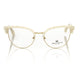 Frankie Morello White Metallic Women's Frame