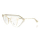 Frankie Morello White Metallic Women's Frame