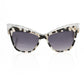 Frankie Morello Black Acetate Women Sunglass