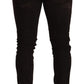 Dolce & Gabbana Brown Distressed Slim Fit Skinny Denim Jeans