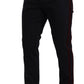 Dolce & Gabbana Chic Slim Fit Chinos Pants in Blue