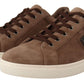 Dolce & Gabbana Elegant Brown Leather Sneakers for Men