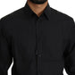 Dolce & Gabbana Elegant Black Slim Fit Dress Shirt