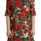 Dolce & Gabbana Floral Mini Enchantment Dress