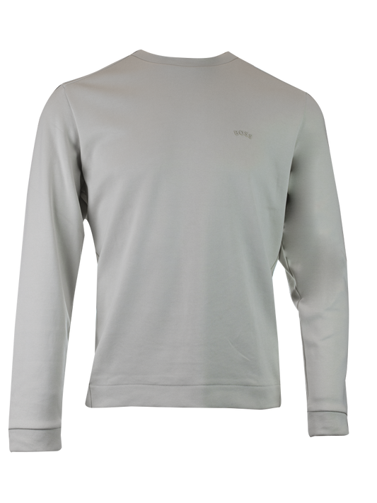 Hugo Boss Elegant Beige Cotton Sweatshirt