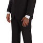 Domenico Tagliente Sleek Grey 2-Piece Mens Suit with Notch Lapels