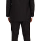 Domenico Tagliente Sleek Grey 2-Piece Mens Suit with Notch Lapels