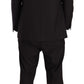 Domenico Tagliente Elegant Dark Grey Two-Piece Suit