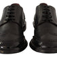 Dolce & Gabbana Elegant Calfskin Derby Oxford Wingtips