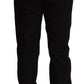 Dolce & Gabbana Elegant Skinny Black Cotton Pants