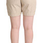 Dolce & Gabbana High-Waisted Beige Cargo Shorts