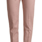 Dolce & Gabbana Elegant Pink Tapered Pants for Sophisticated Style