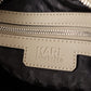 Karl Lagerfeld Elegant Green Shoulder Handbag