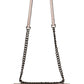 Karl Lagerfeld Elegant Mauve Light Pink Leather Shoulder Bag