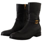 Dolce & Gabbana Elegant Leather Biker Boots