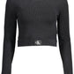 Calvin Klein Black Lyocell Women Sweater